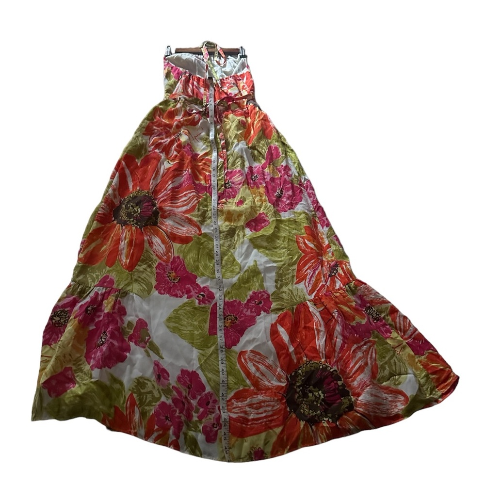 Antropologíe 100% Silk Lil Dress Size 2 1 - Picture 8 of 12